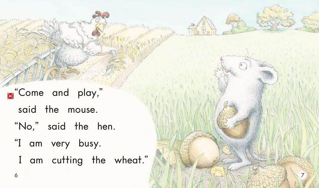 The very busy hen绘本故事第5页