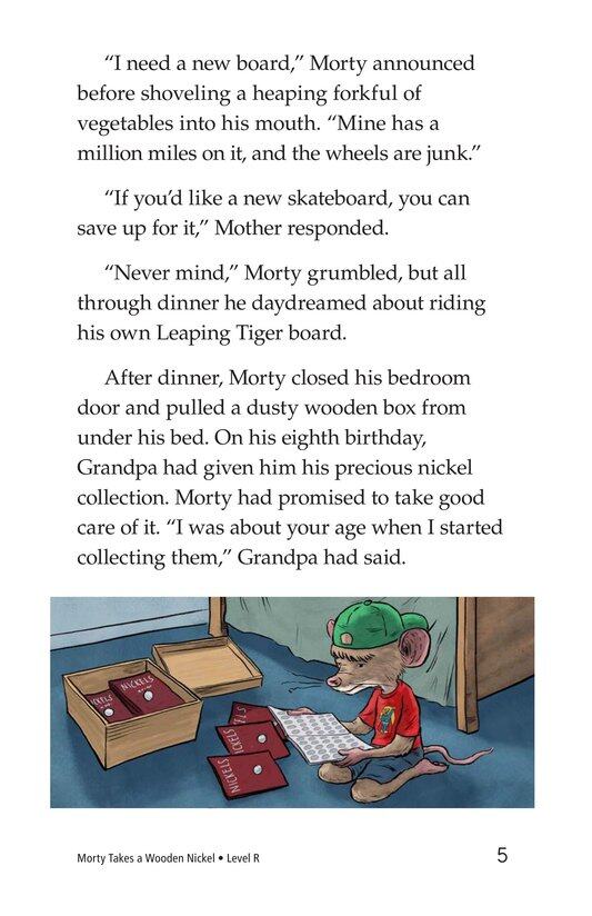Morty Takes a Wooden Nickel绘本故事第4页