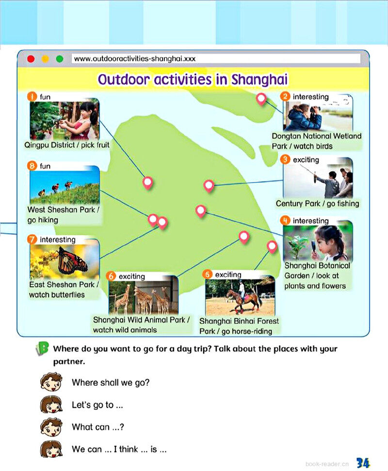 5 Enjoying nature绘本故事第4页