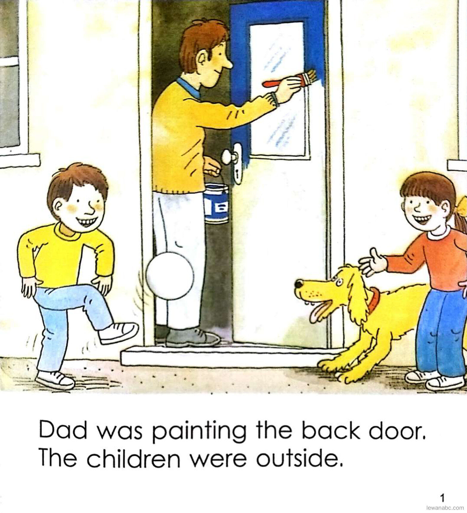 Wet Paint绘本故事第3页