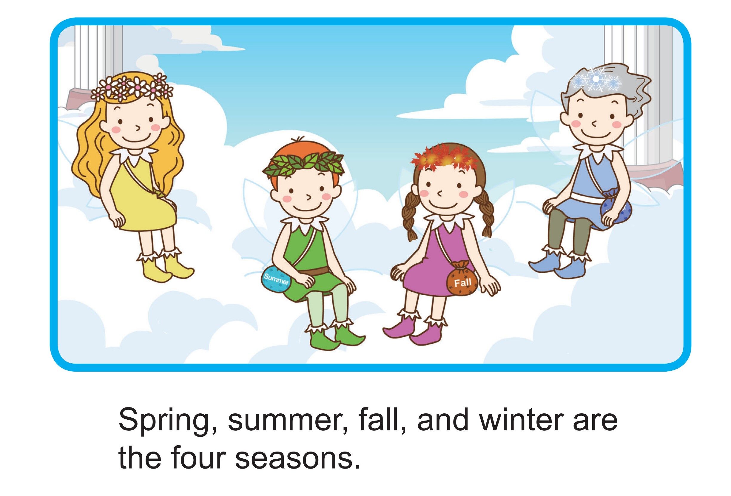 The Seasons绘本故事第2页