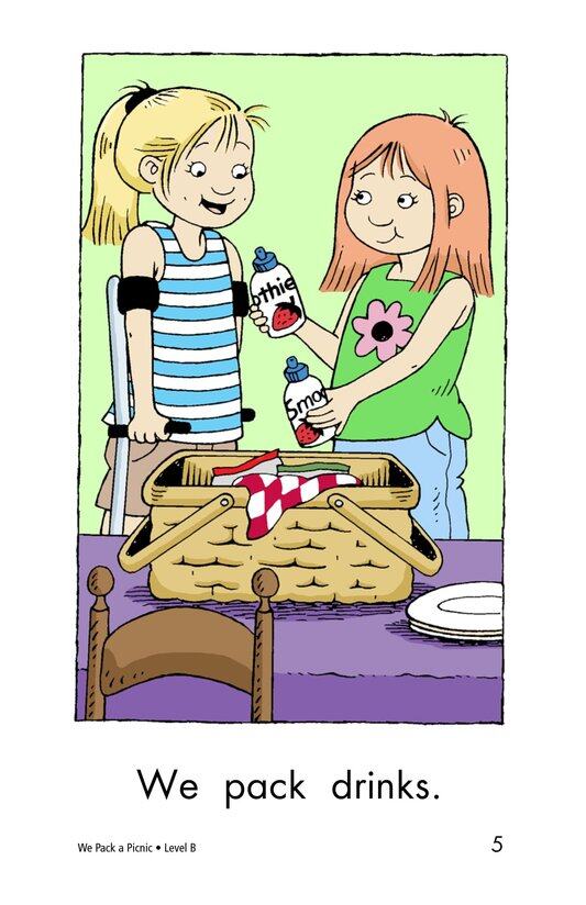 We Pack a Picnic绘本故事第5页
