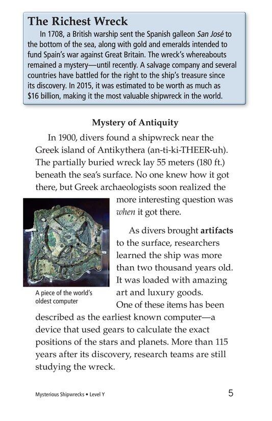 Mysterious Shipwrecks绘本故事第4页