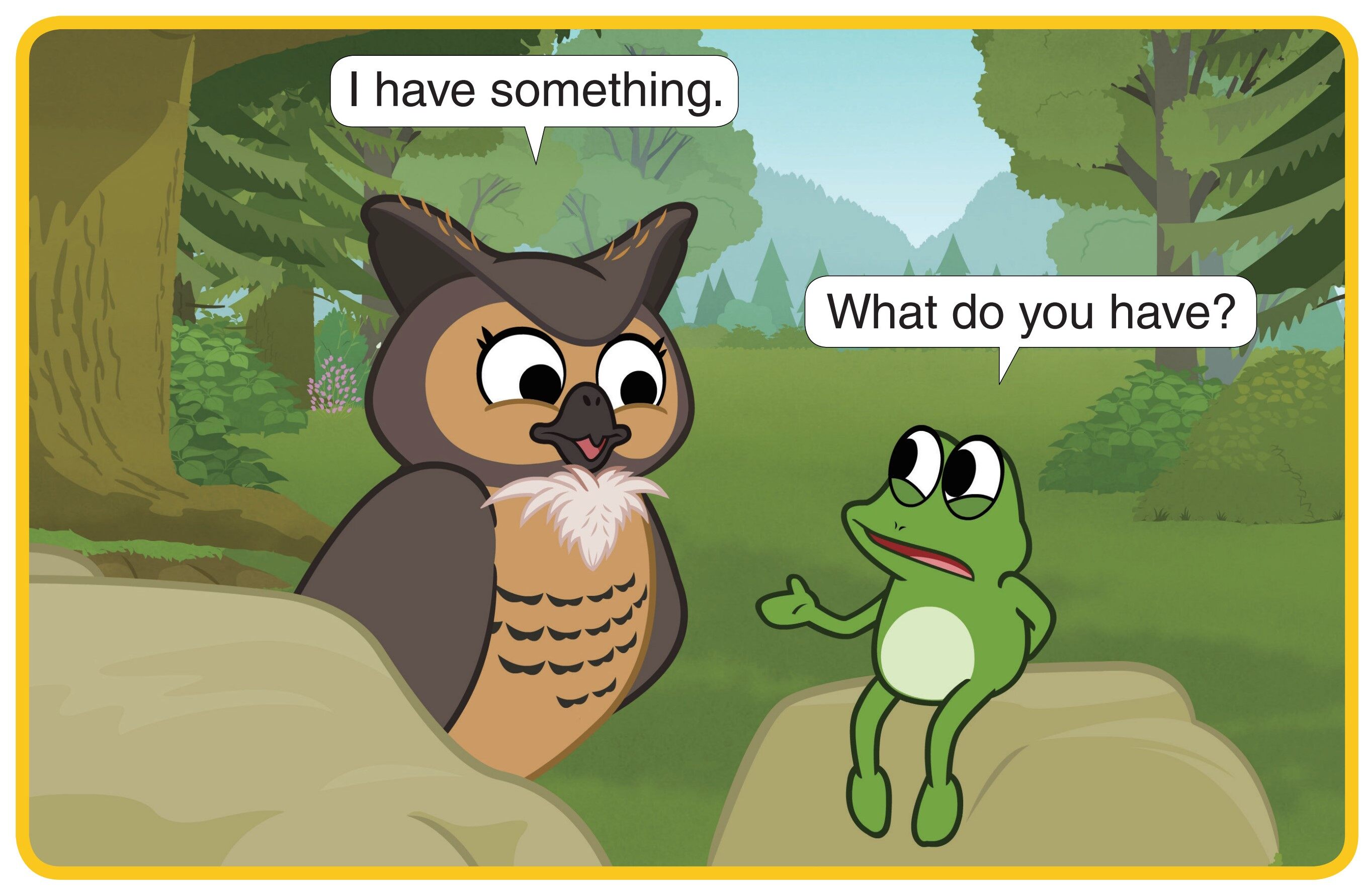 I Have Something绘本故事第2页