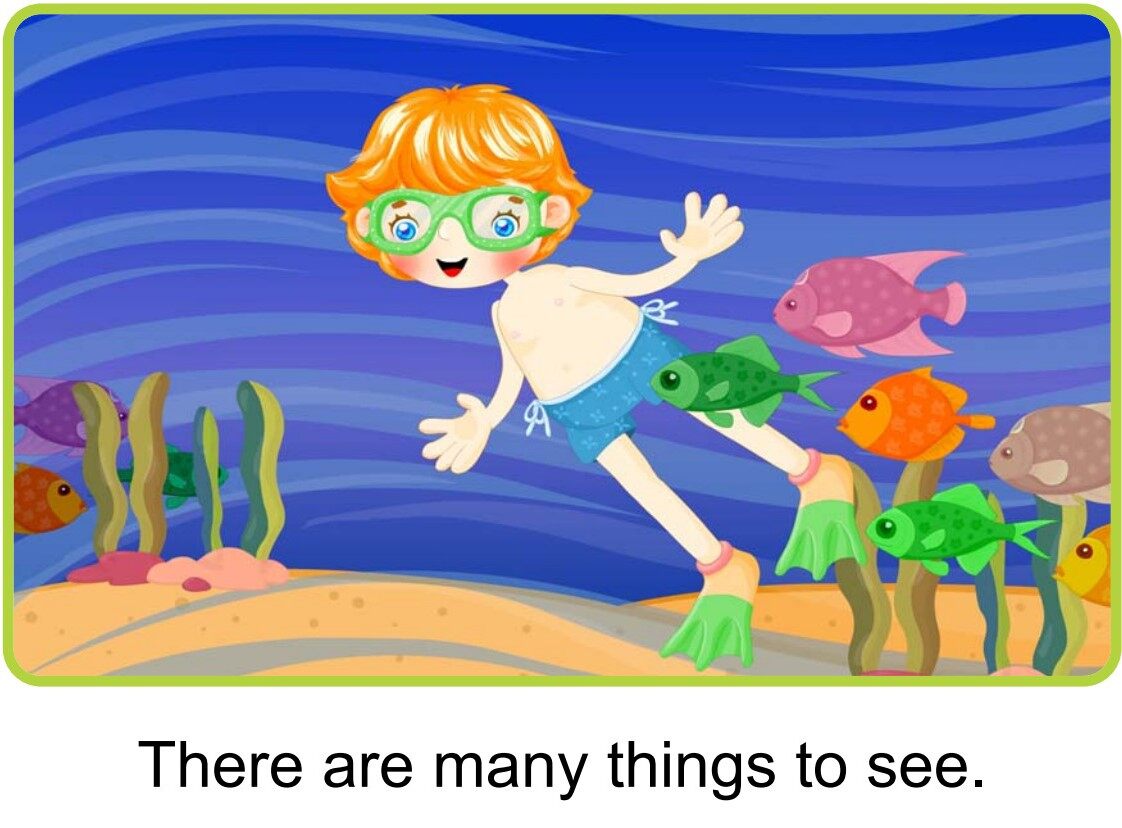 Underwater Fun绘本故事第4页