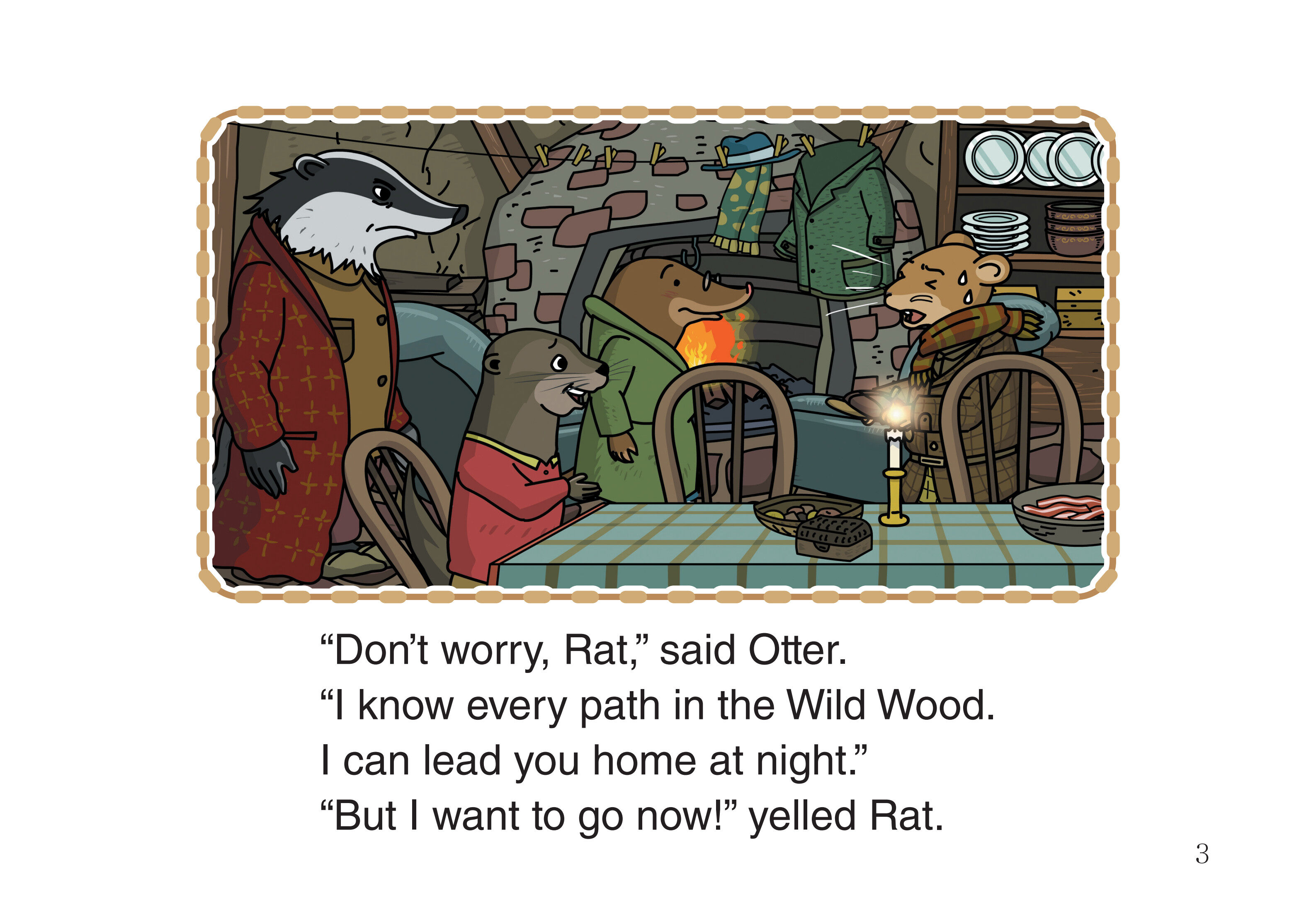 Out of the Wild Wood绘本故事第5页