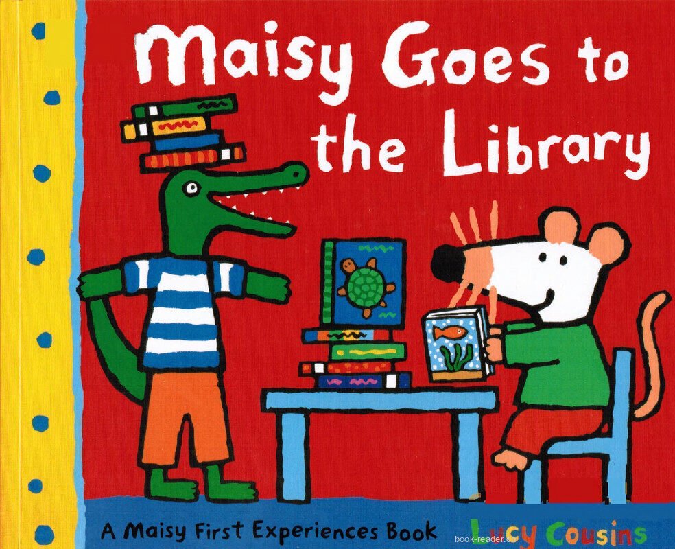 Maisy Goes to the Library绘本故事第2页