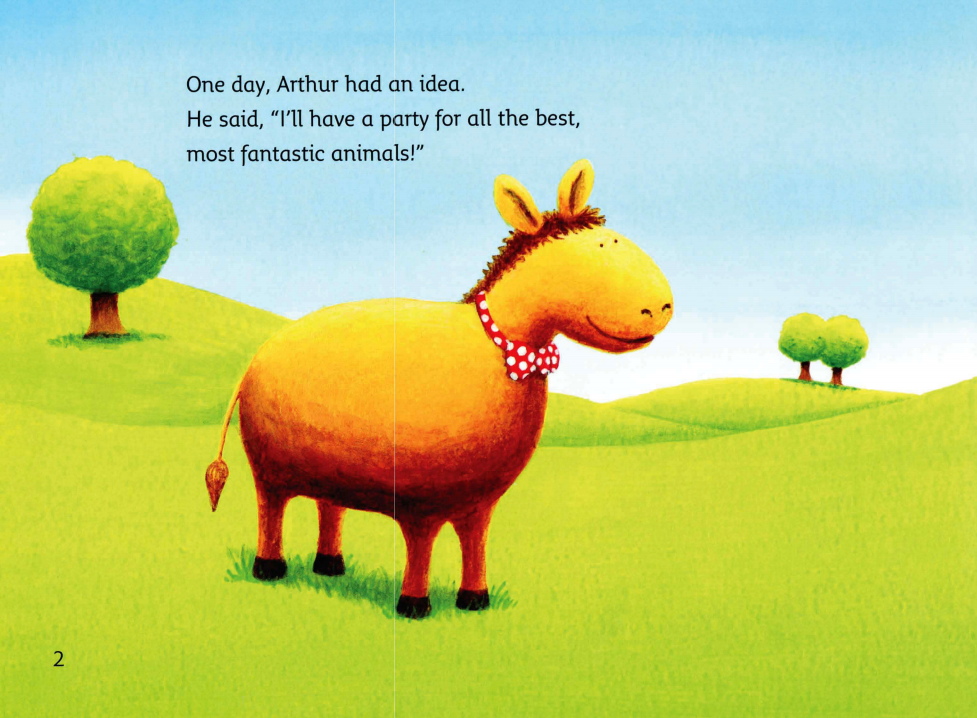 Arthur‘s Fantastic Party绘本故事第3页