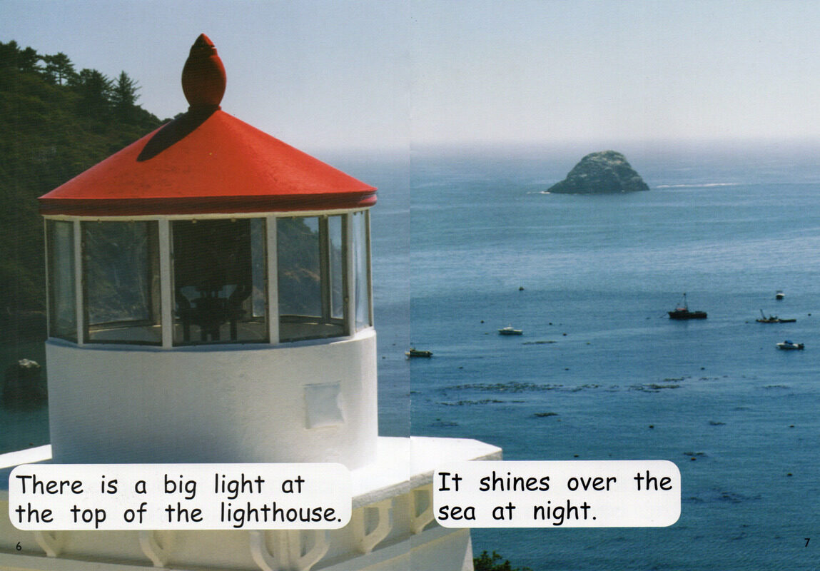 about lighthouses绘本故事第5页