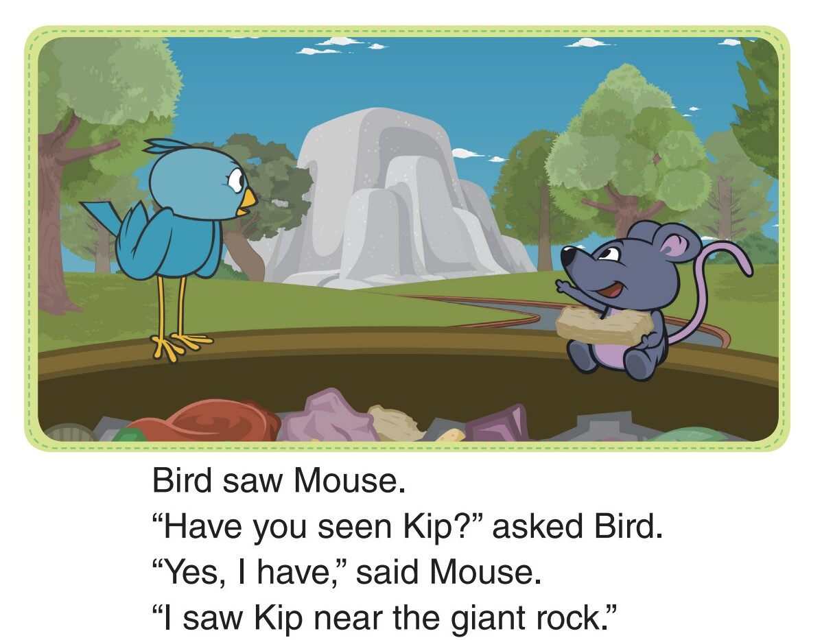 Looking for Kip, Looking for Bird绘本故事第5页