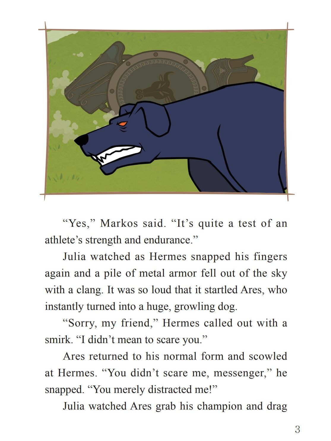 Hard Hit绘本故事第4页