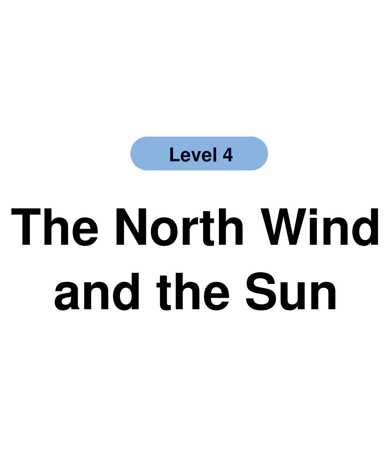 The North Wind and the Sun绘本故事第2页