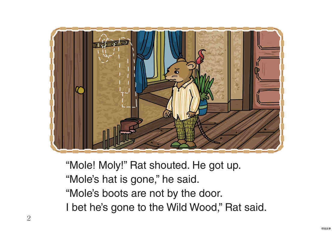 Rat Searches for Mole绘本故事第4页