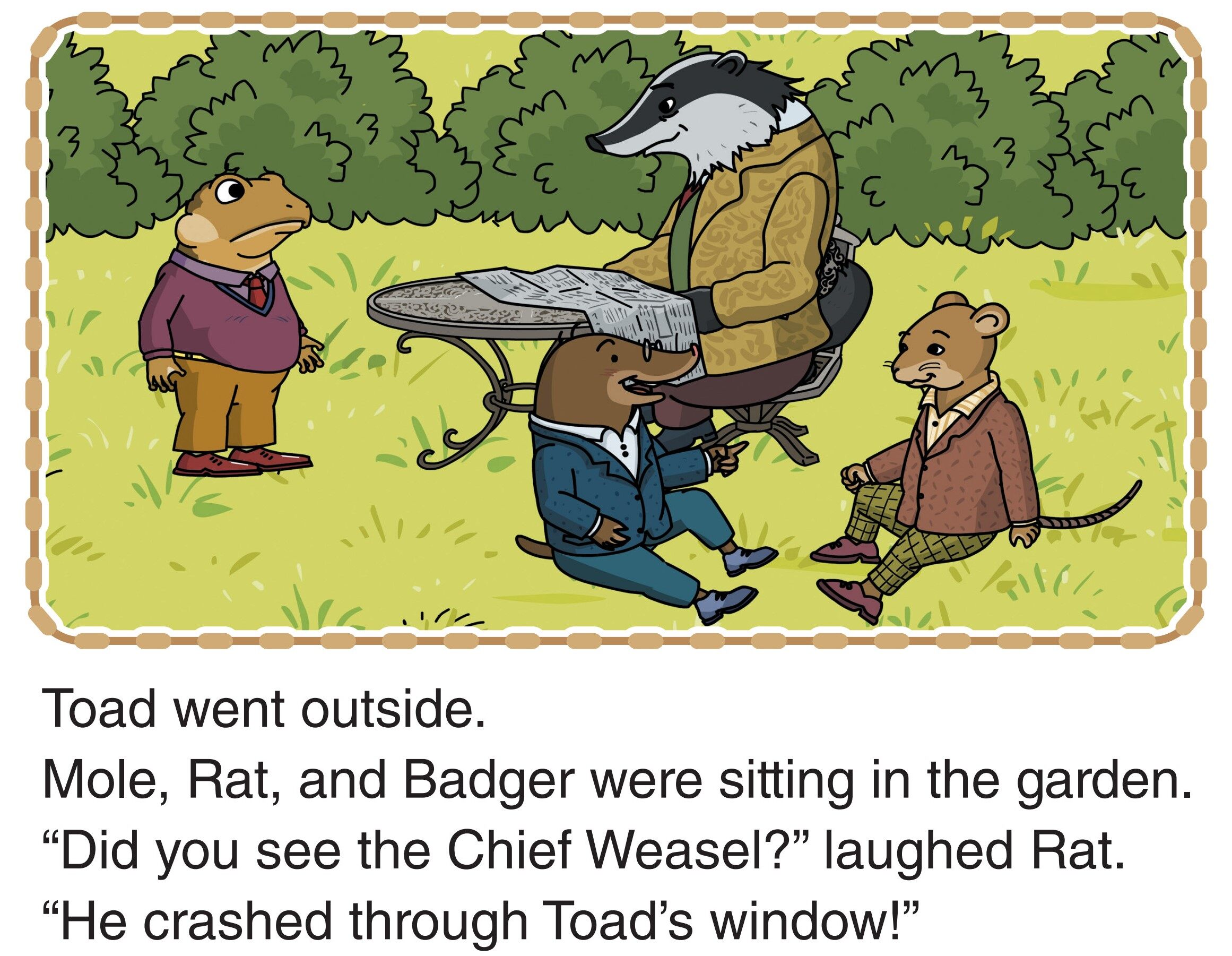 Breakfast at Toad Hall绘本故事第5页