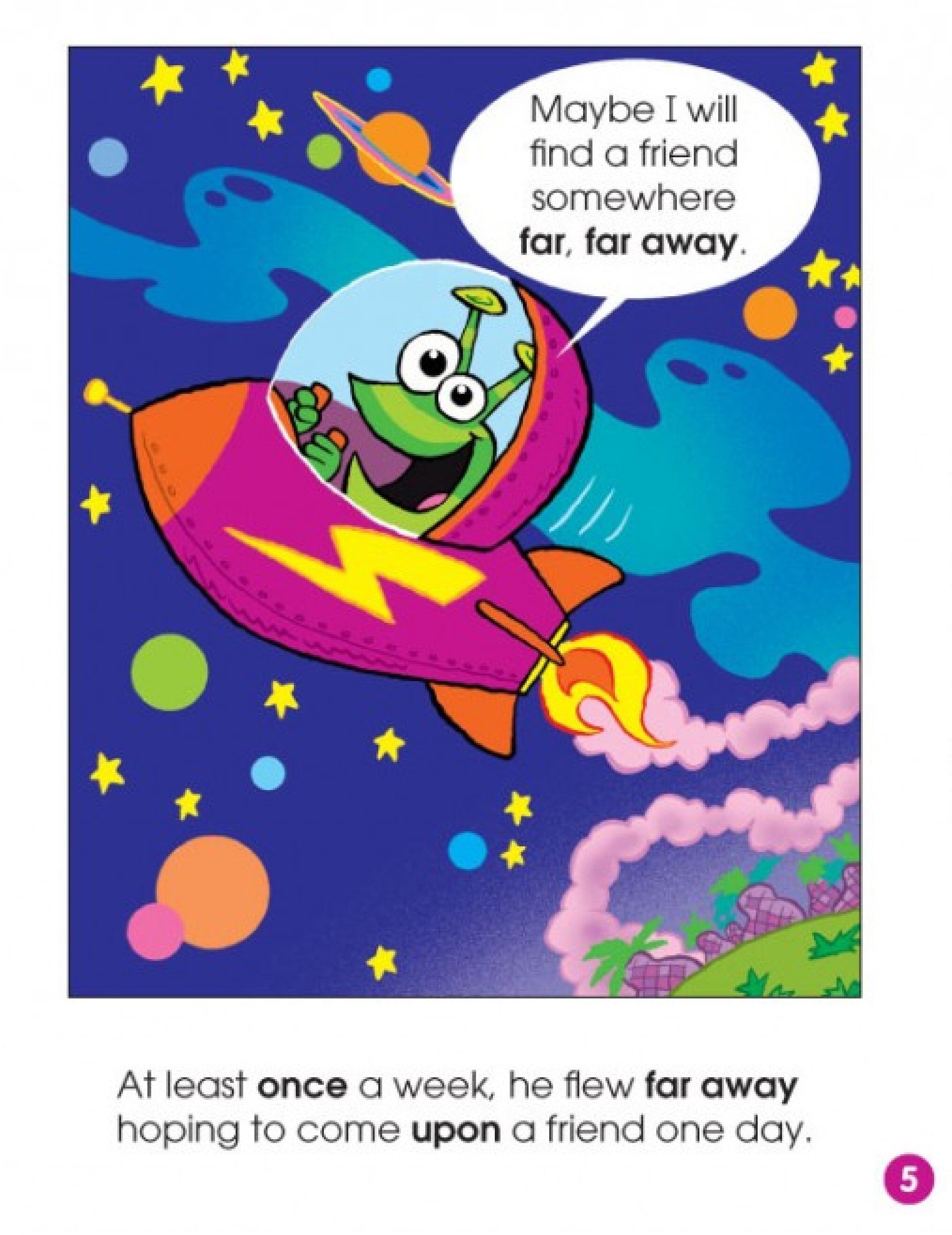 Once Upon a Planet绘本故事第5页