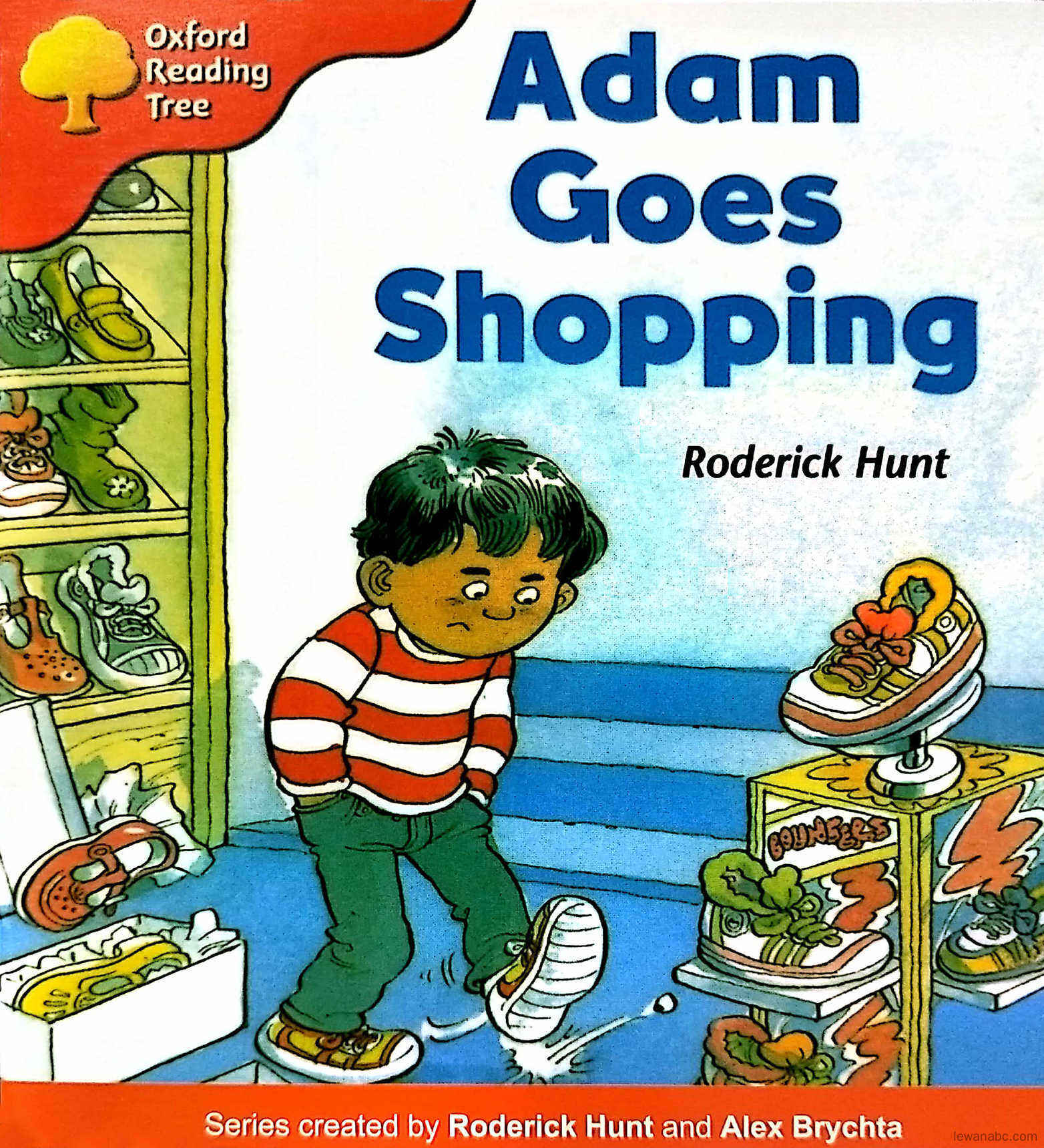 Adam Goes Shopping绘本故事第2页