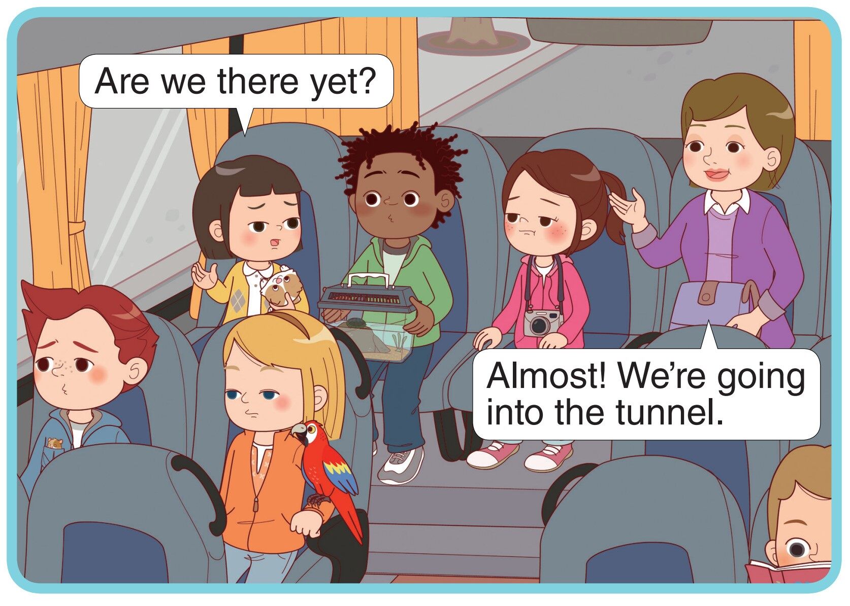 The Trip to the Zoo绘本故事第3页