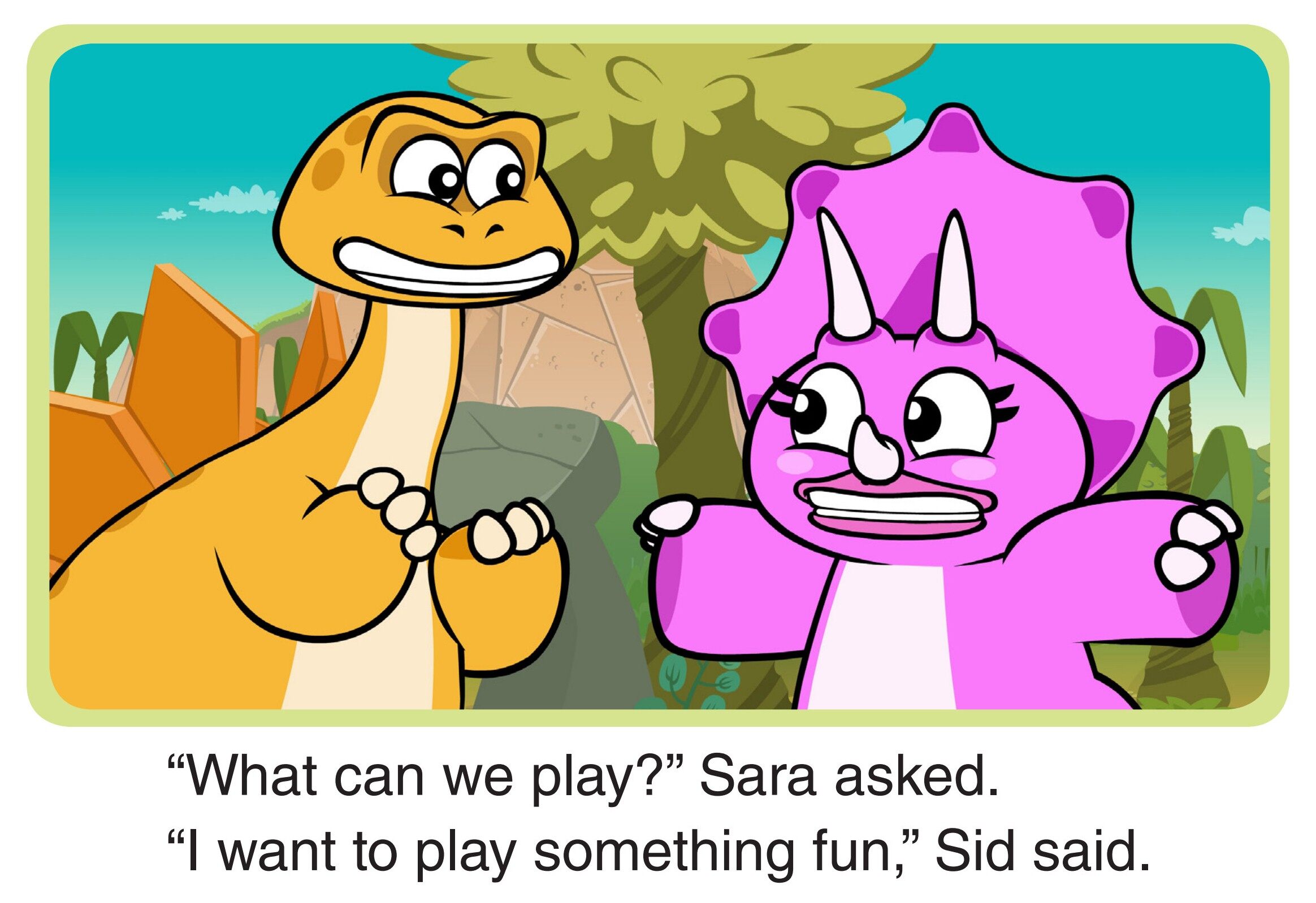 Let's  Play!绘本故事第4页