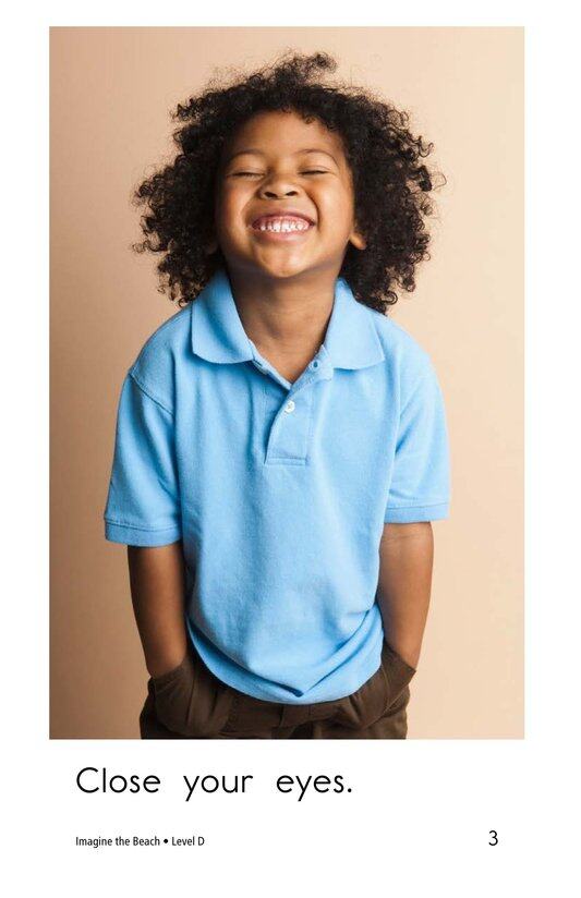 Imagine the Beach绘本故事第3页