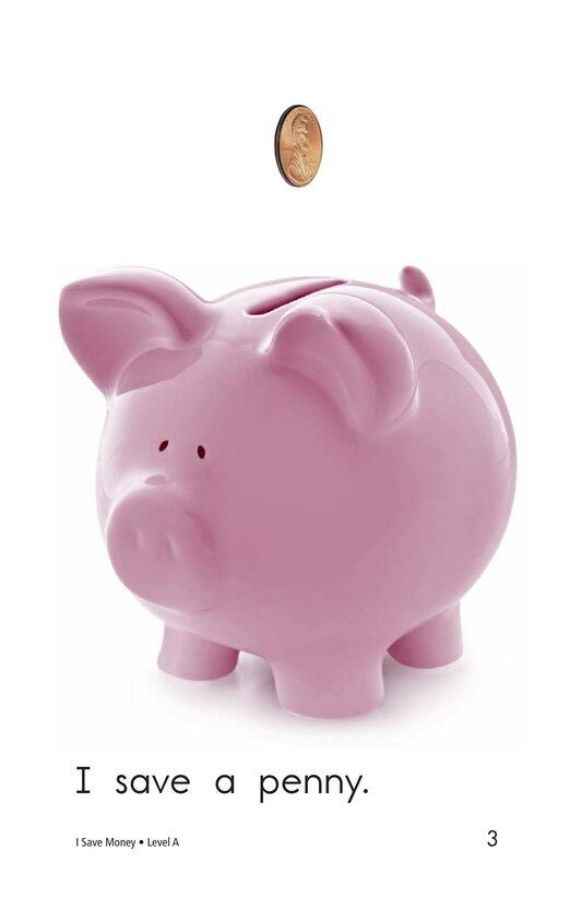 I Save Money绘本故事第3页