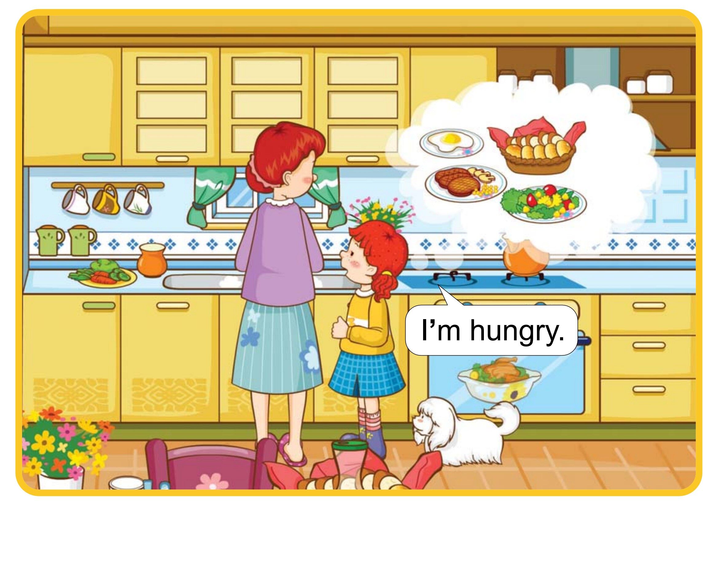 I'm Hungry绘本故事第2页