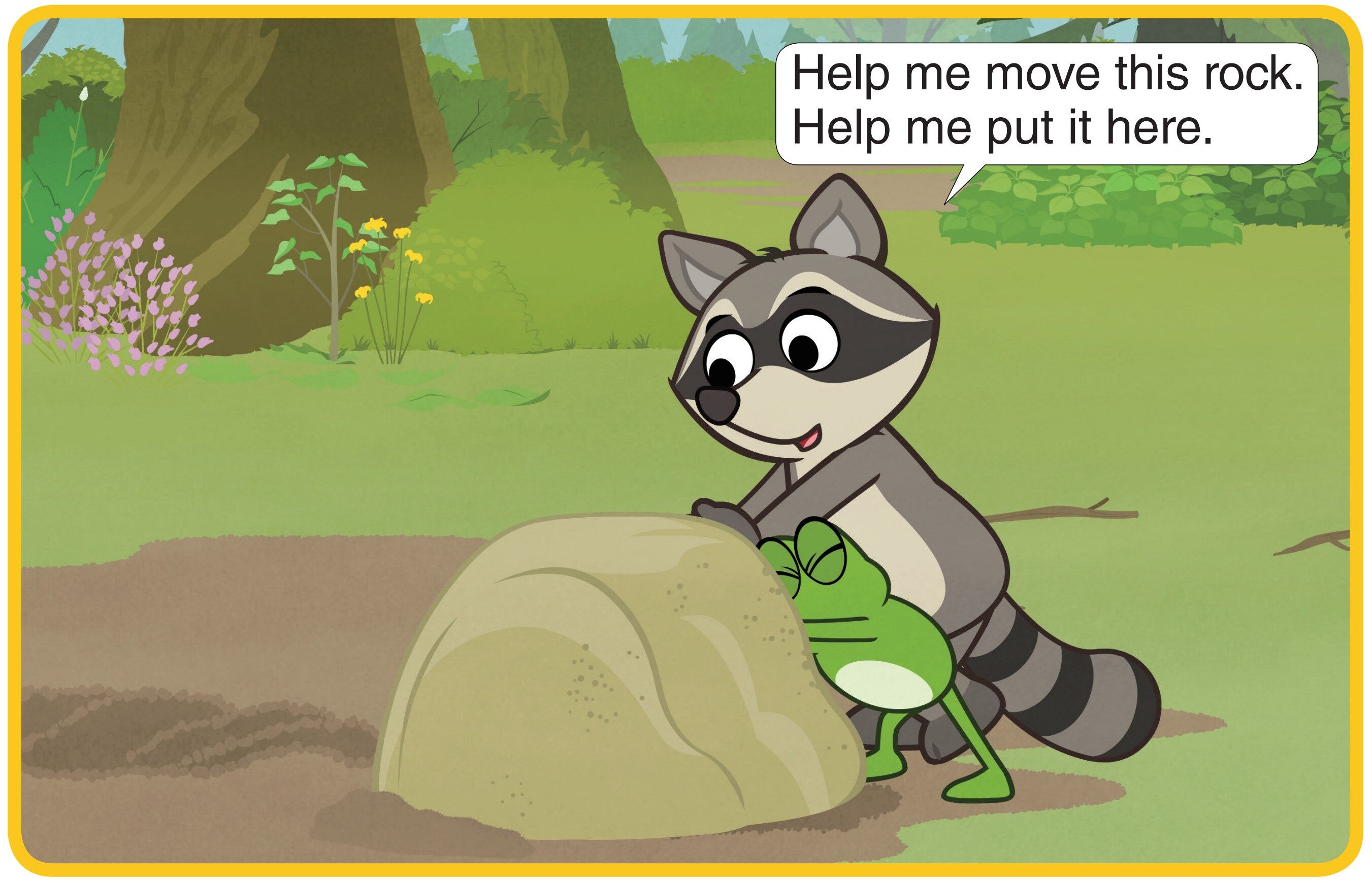 Can You Help?绘本故事第4页