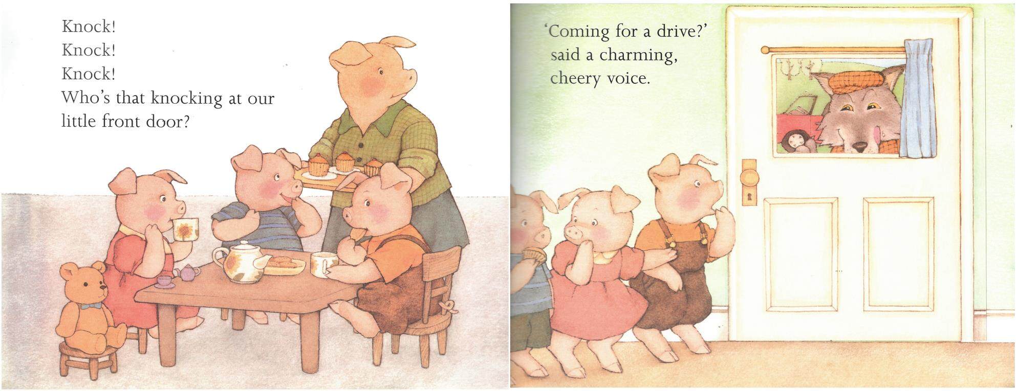 Go away Mr wolf绘本故事第5页