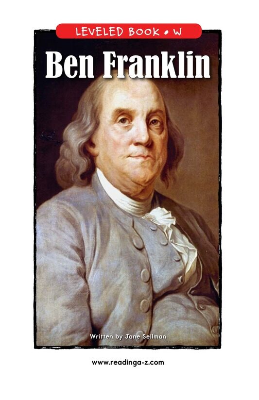 Ben Franklin绘本故事第2页