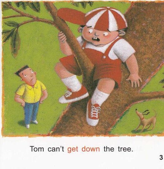 Up the tree绘本故事第4页