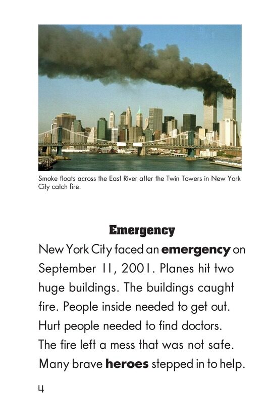 Heroes of September 11绘本故事第3页