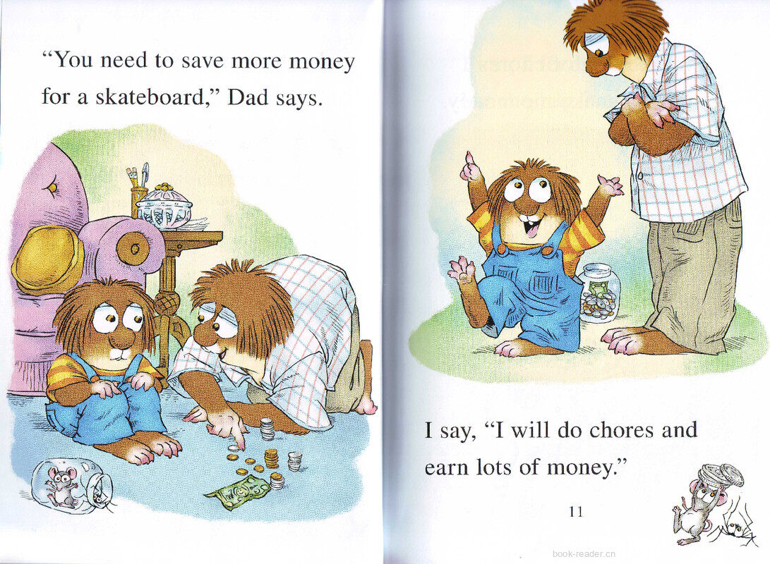 Just Saving My Money绘本故事第5页