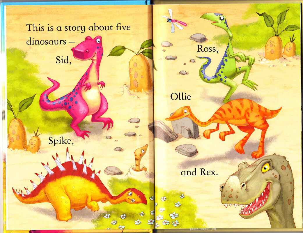 The Dinosaur Who Lost His Roar绘本故事第3页