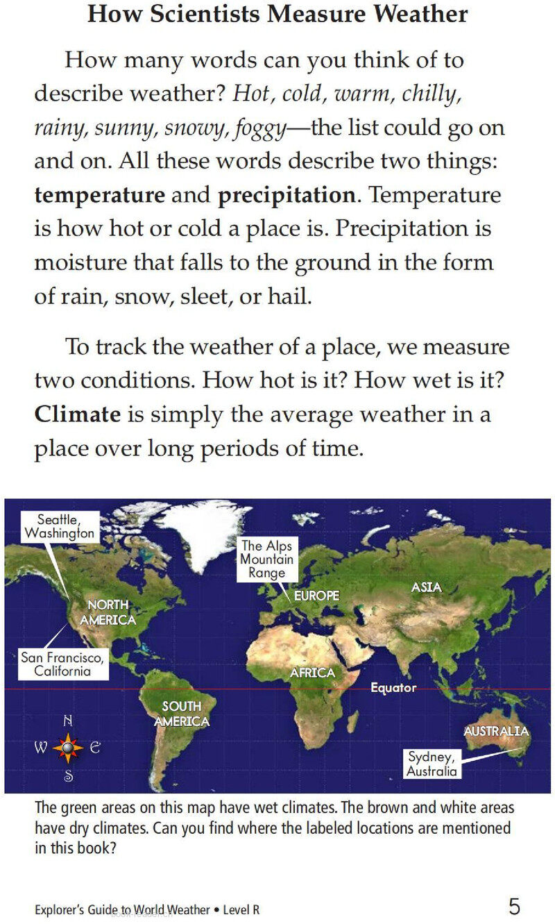 Explorer's Guide to World Weather绘本故事第4页