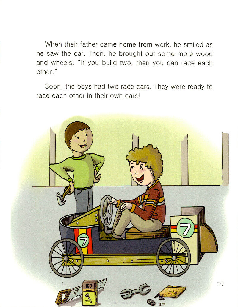 Race Car绘本故事第3页