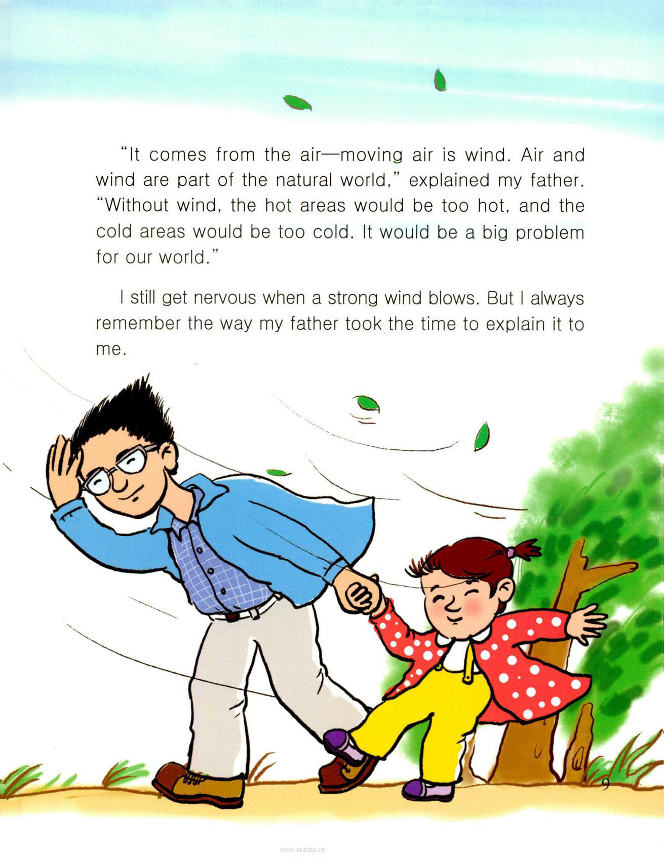Afraid of Wind绘本故事第3页