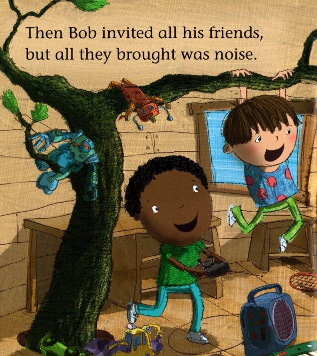 Bob's Secret Hideaway绘本故事第5页