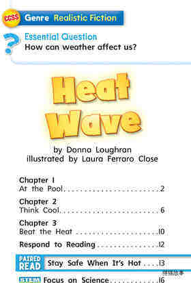 G1 On U6W3 Heat Wave绘本故事第3页