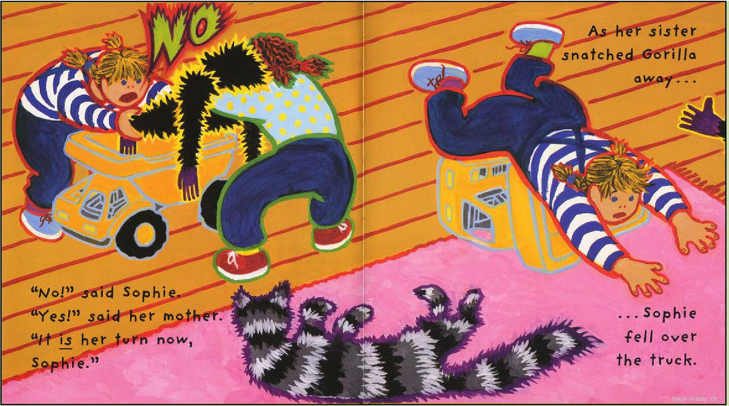 When Sophie Gets Angry绘本故事第4页