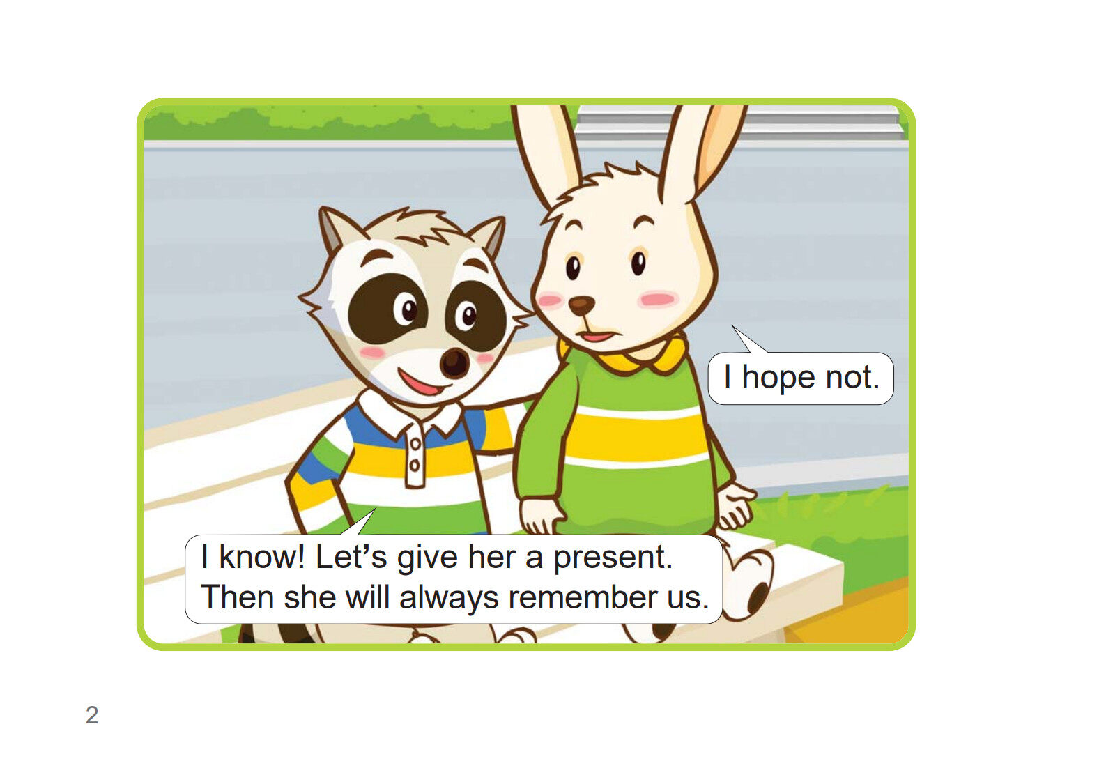 Saying Good-bye绘本故事第3页