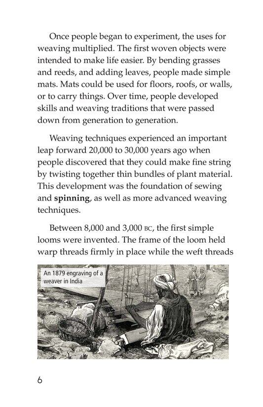 Weaving Around the World绘本故事第5页