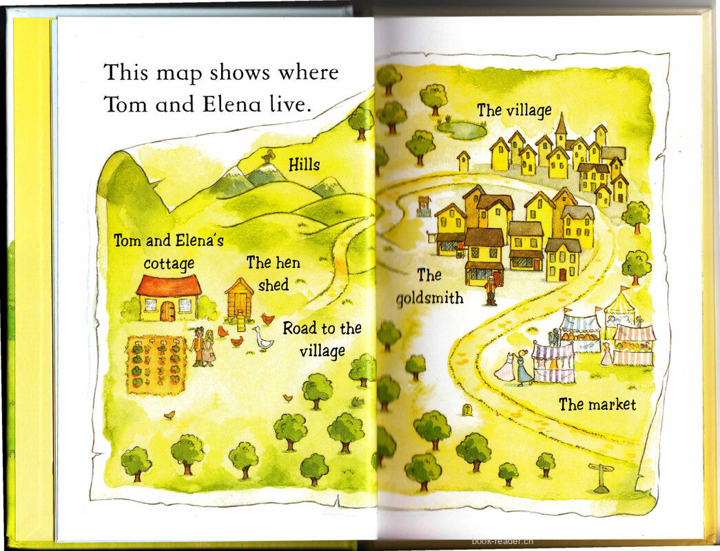 The Goose that laid the Golden Eggs绘本故事第4页