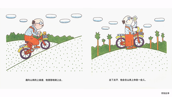鲁拉鲁先生的自行车绘本故事第5页