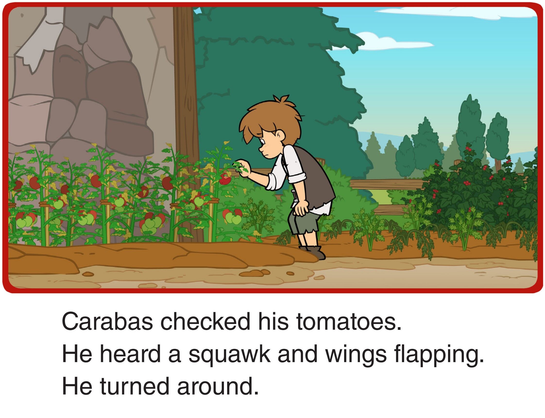 Nets for Berries绘本故事第3页