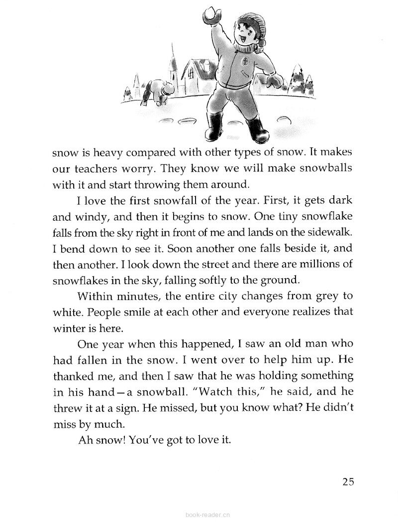 Let It Snow!绘本故事第3页