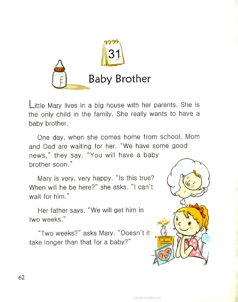 Baby Brother绘本故事第2页