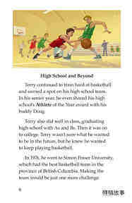 The Terry Fox Story绘本故事第5页
