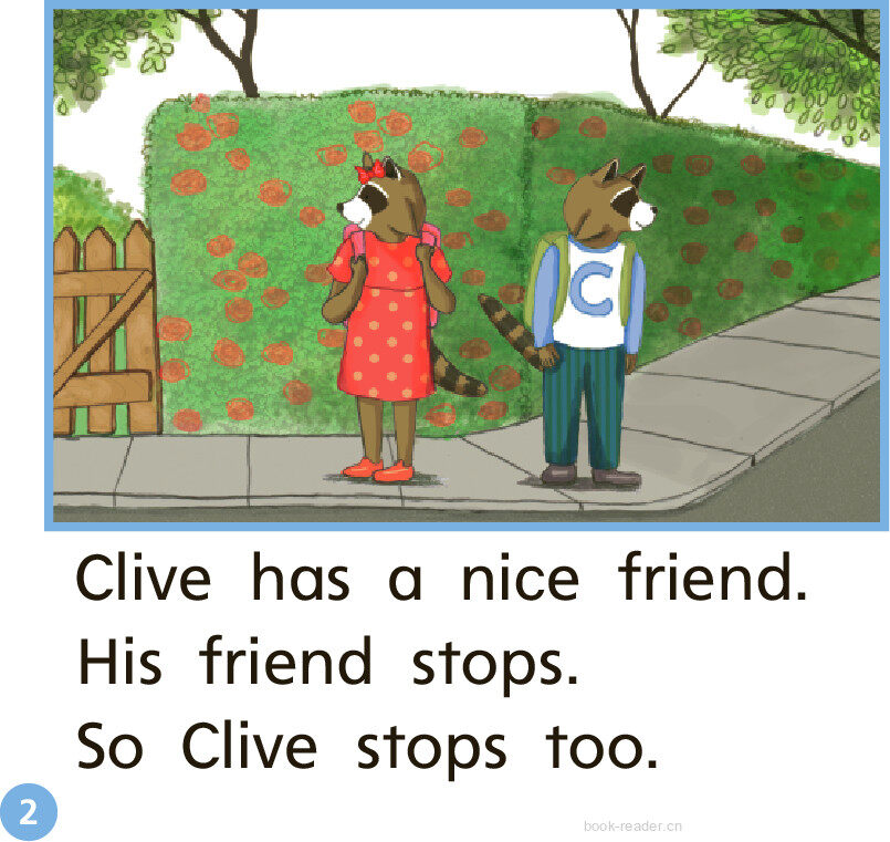 GK On U09W2 Clive and His Friend绘本故事第3页