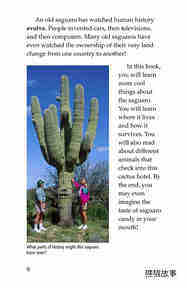 The Mighty Saguaro Cactus绘本故事第5页