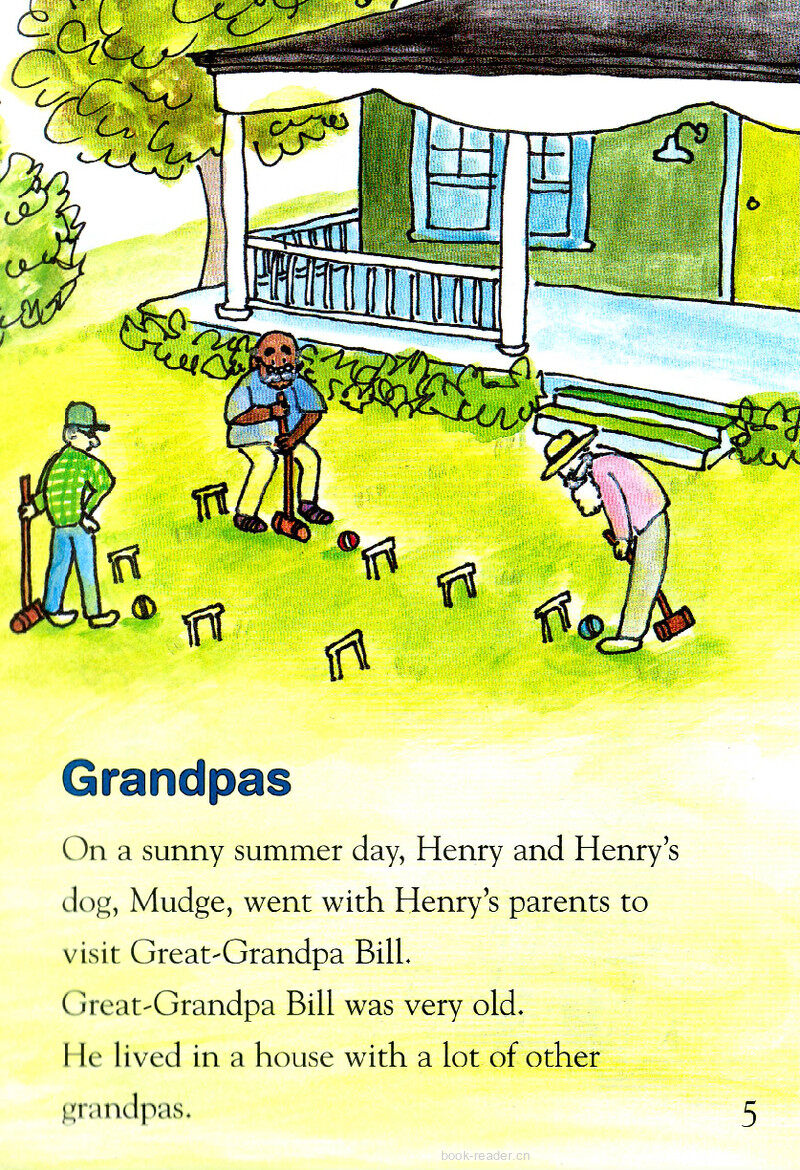 Henry and Mudge and the Great Grandpas绘本故事第3页