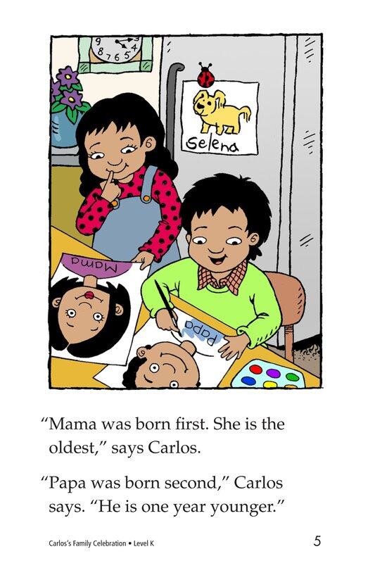Carlos's Family Celebration绘本故事第5页
